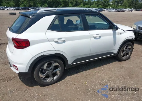 2024 Hyundai Venue Limited from USA, damaged, VIN KMHRC8A33RU297093